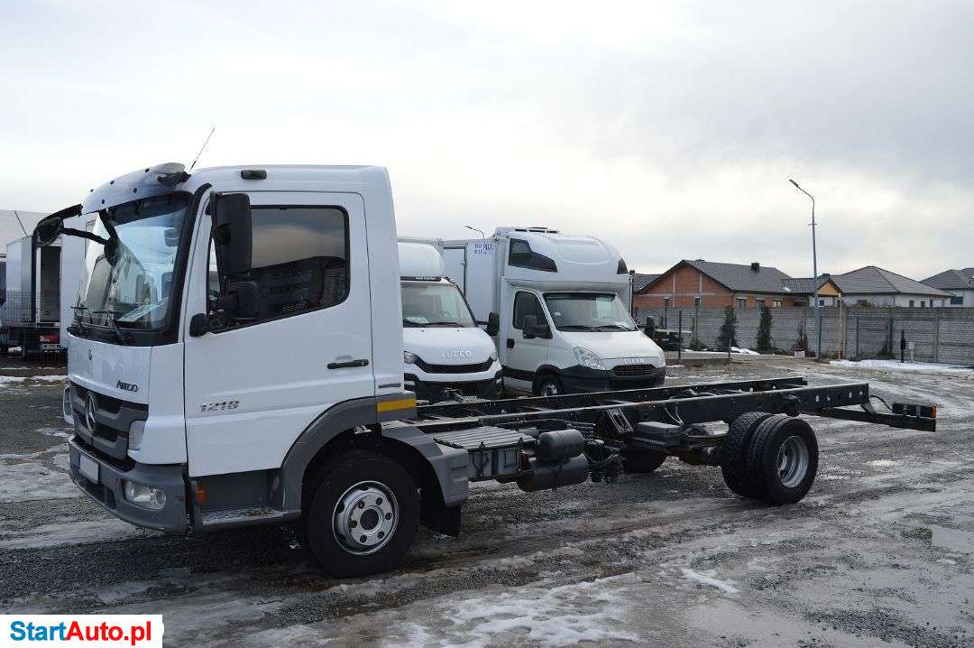 Mercedes-Benz ATEGO 1218 EURO 5 RAMA DO ZABUDOWY SUPER STAN NISKI PRZEBIEG