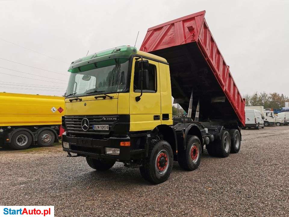 Mercedes-Benz Actros * 4140 * 8×6 * Meiller Kipper 3 Stronny * EPS * Klima *