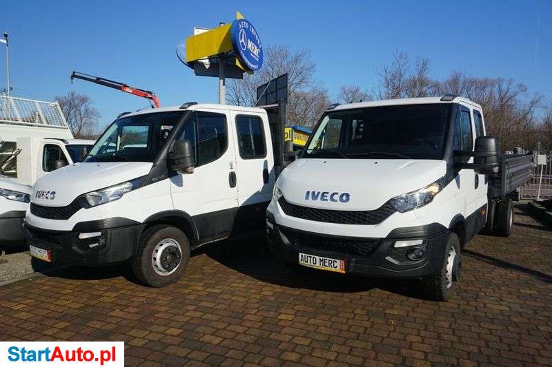 Iveco 65C17 DOKA Brygadówka Skrzynia HDS