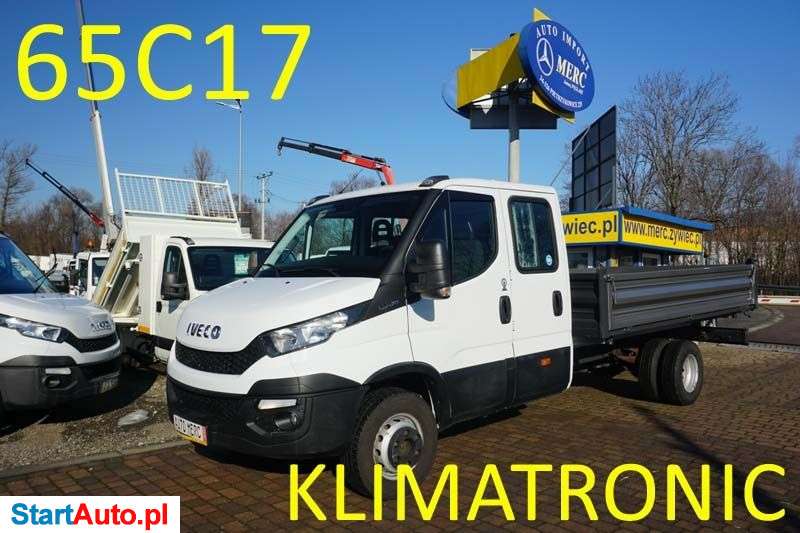 Iveco 65C17 DOKA Brygadówka Skrzynia HDS