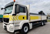 MAN TGS 26.400 / Skrzynia / HDS / Hiab 122D3 Hi Duo / Pilot