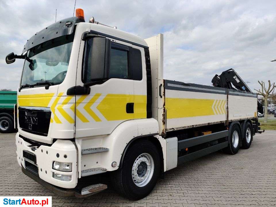 MAN TGS 26.400 / Skrzynia / HDS / Hiab 122D3 Hi Duo / Pilot