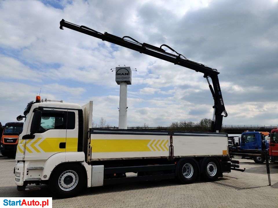 MAN TGS 26.400 / Skrzynia / HDS / Hiab 122D3 Hi Duo / Pilot