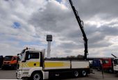 MAN TGS 26.400 / Skrzynia / HDS / Hiab 122D3 Hi Duo / Pilot