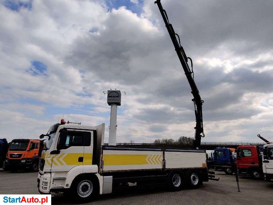 MAN TGS 26.400 / Skrzynia / HDS / Hiab 122D3 Hi Duo / Pilot