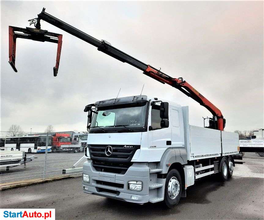 Mercedes-Benz Axor 2536 / Skrzynia + HDS / Palfinger PK 21001 L