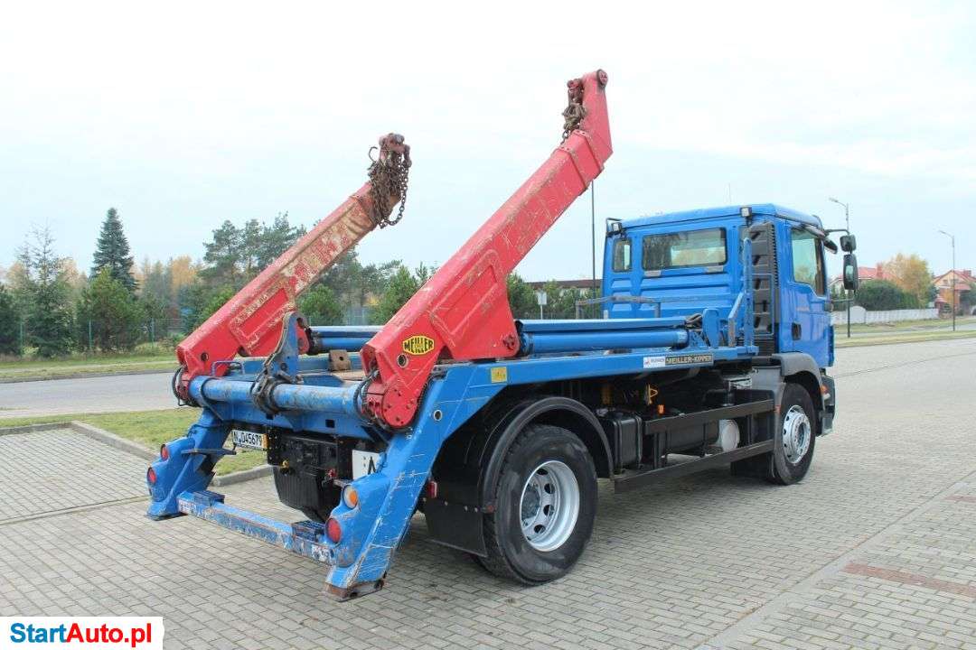 MAN TGM 18.290 BRAMOWIEC MEILLER KIPPER MANUAL Z NIEMIEC