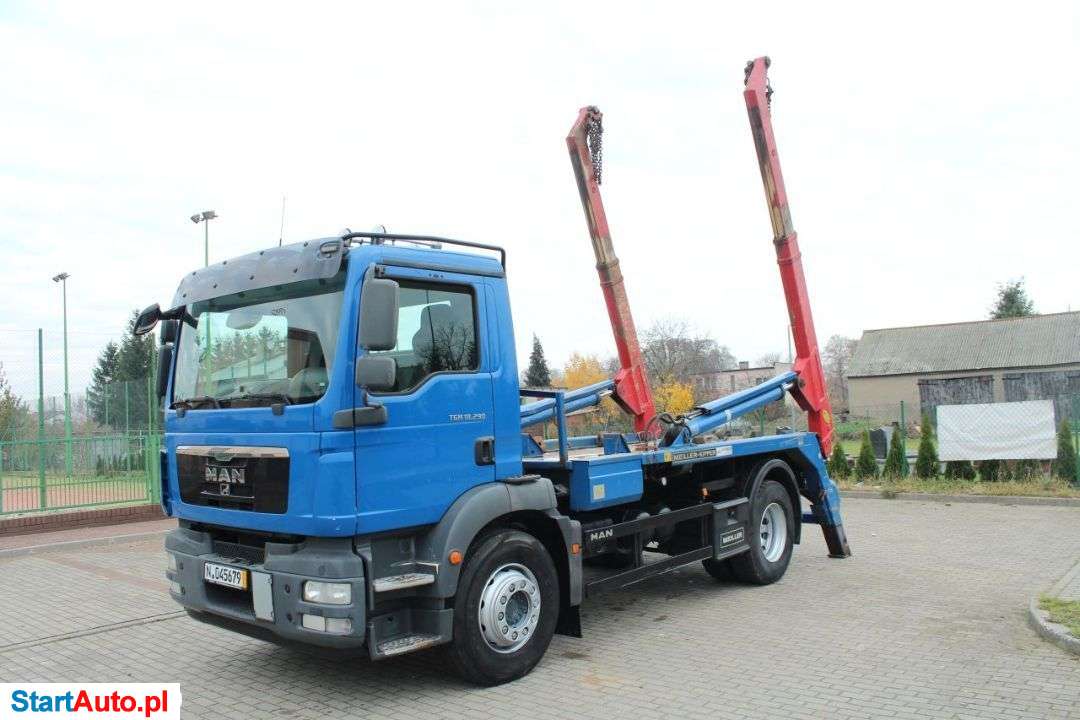 MAN TGM 18.290 BRAMOWIEC MEILLER KIPPER MANUAL Z NIEMIEC