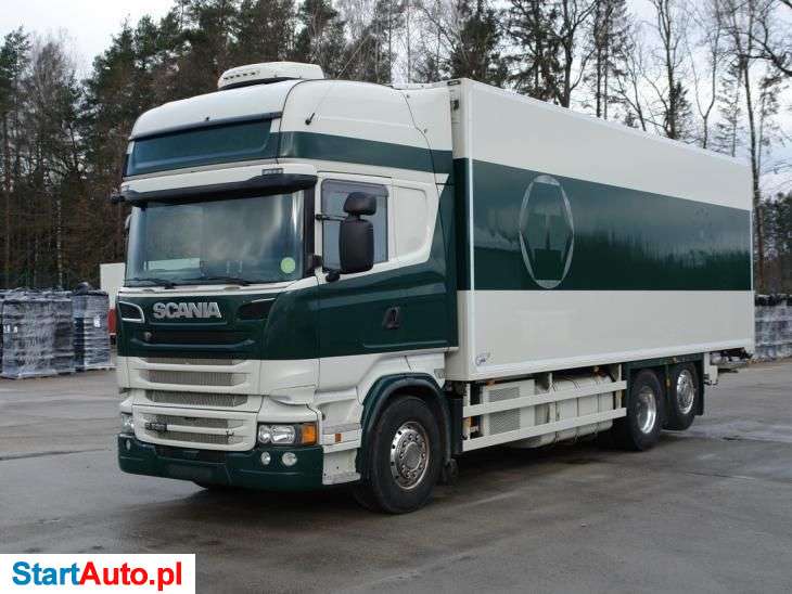 Scania R520 V8 EURO6 6×2 Chłodnia 20 Palet