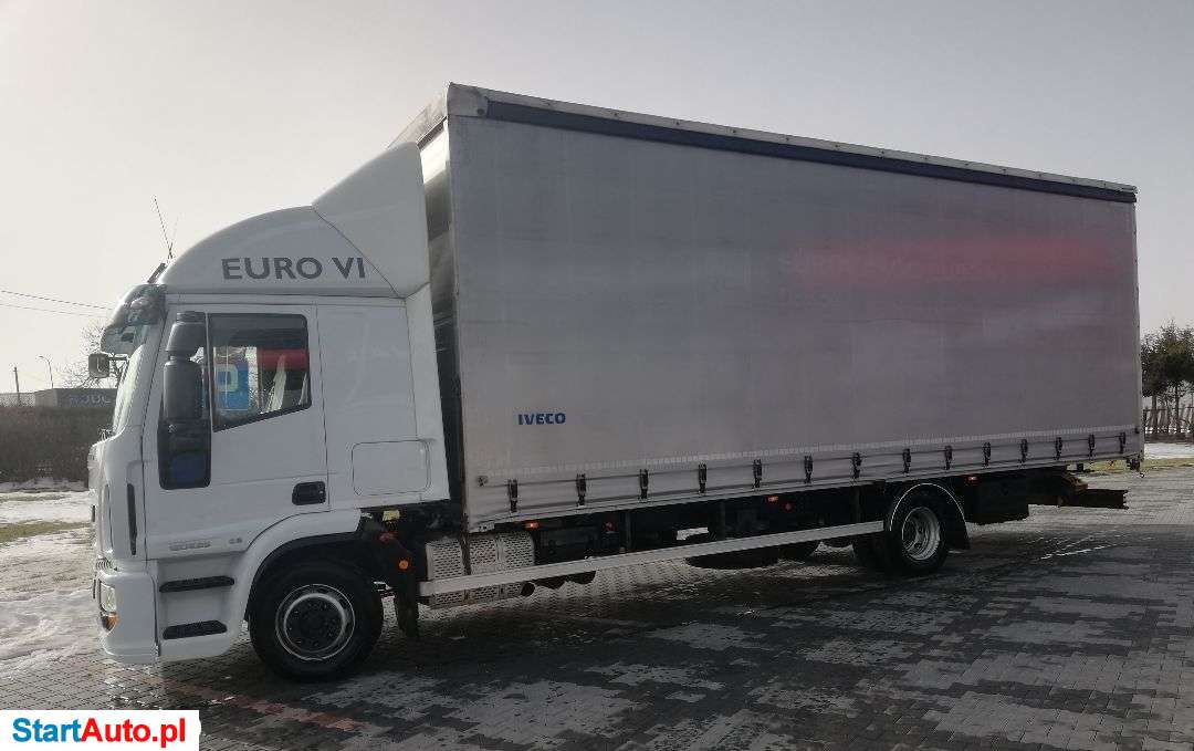 Iveco Eurocargo 120e28 Euro 6 Plandeka Firanka 20 Ep Otwierany Dach Klima Webasto 2 Łóżka Serwis