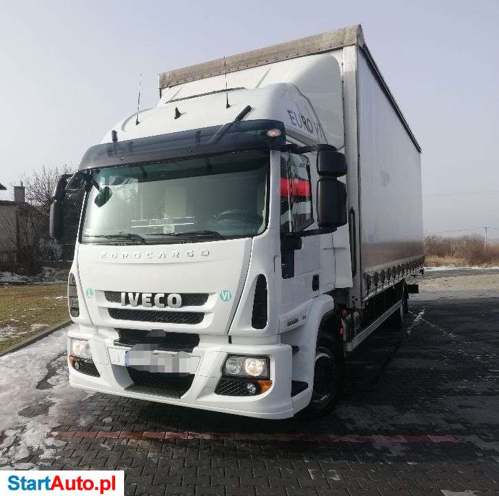 Iveco Eurocargo 120e28 Euro 6 Plandeka Firanka 20 Ep Otwierany Dach Klima Webasto 2 Łóżka Serwis