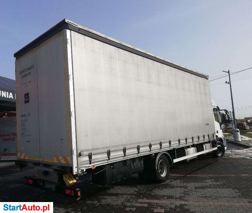 Iveco Eurocargo 120e28 Euro 6 Plandeka Firanka 20 Ep Otwierany Dach Klima Webasto 2 Łóżka Serwis