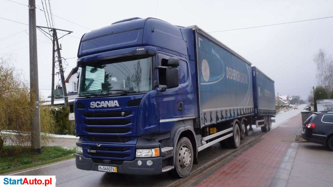 Scania R 450 TANDEM / PRZEJAZDOWY