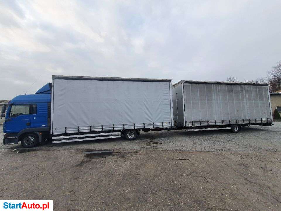 MAN TGL 12.240 Zestaw Tandem 7,3 + 8,1 Euro 4