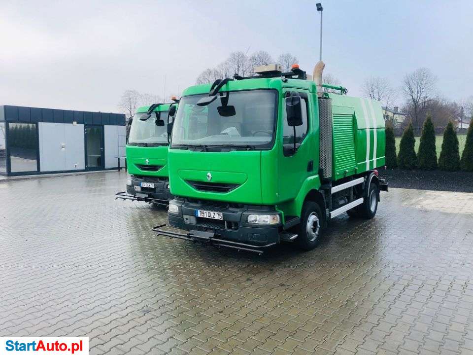 Renault Midlum CNG Dezynfekcja Ulic Polewaczka Myjka Ciśnieniowa