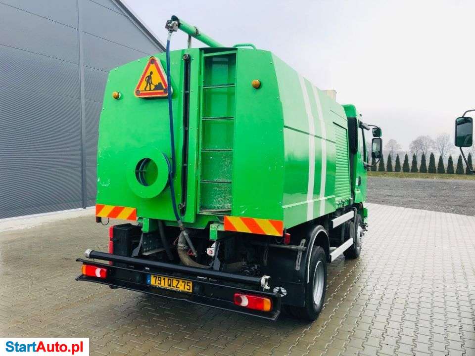 Renault Midlum CNG Dezynfekcja Ulic Polewaczka Myjka Ciśnieniowa