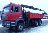 MAN TGS 26.360 | 6×4 | Hydrauliczna Burta | HDS