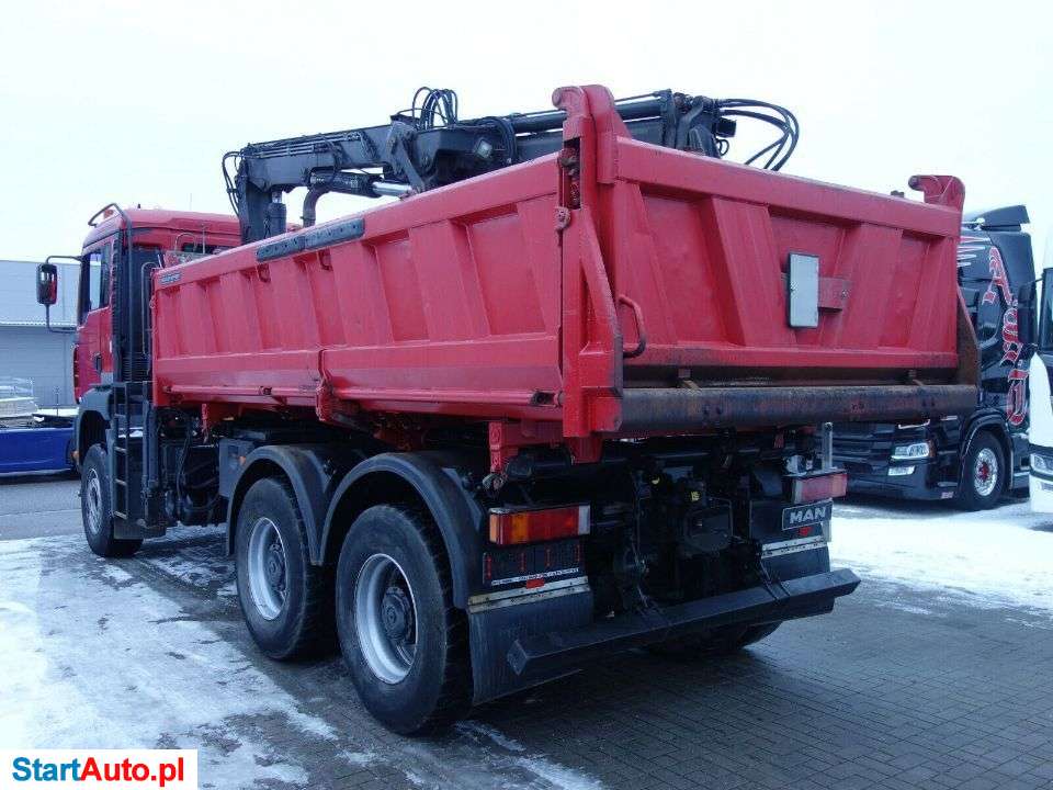 MAN TGS 26.360 | 6×4 | Hydrauliczna Burta | HDS