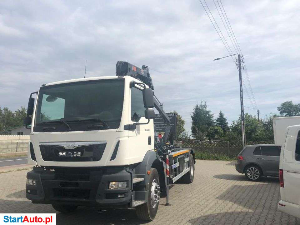 MAN TGM 15.250 // 2014r // Hiab 122ES2 // Skibicki