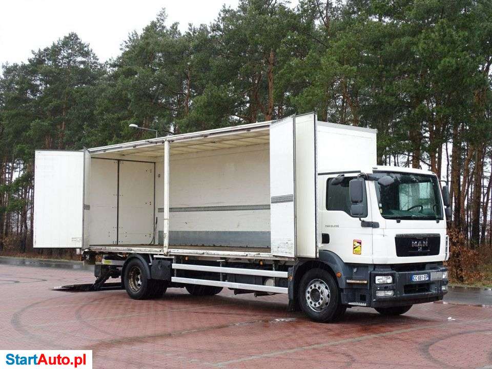 MAN TGM 18.290 Otwierany Bok Kontener Sprowadzony