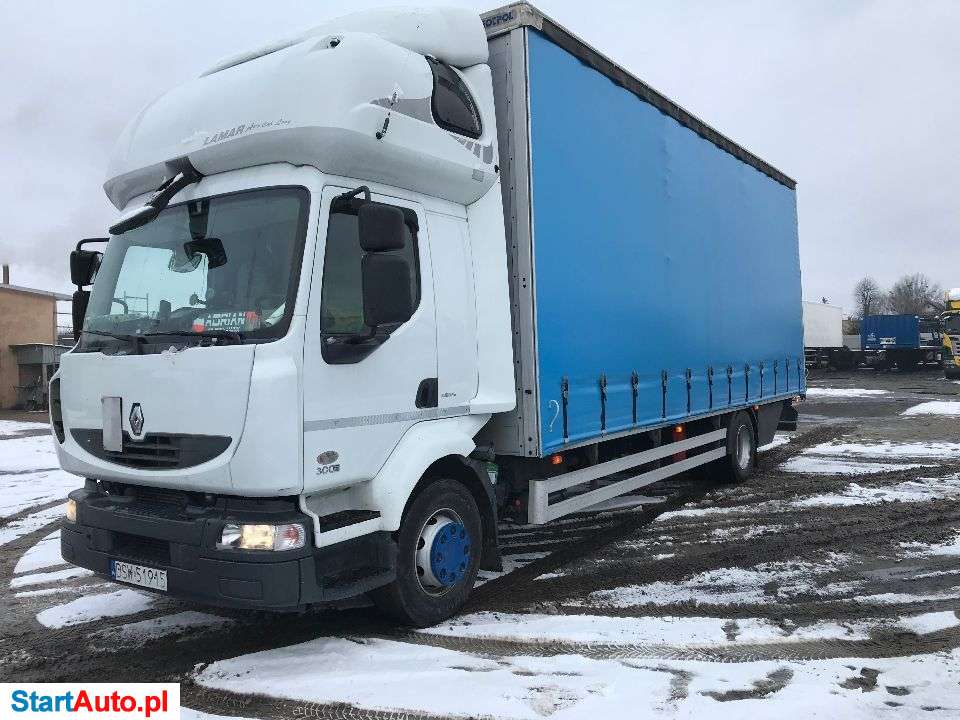 Renault MIDLUM 300 * 9000 KG ŁADOWNOŚĆ * WINDA ZAŁADUNKOWA * FIRANKA