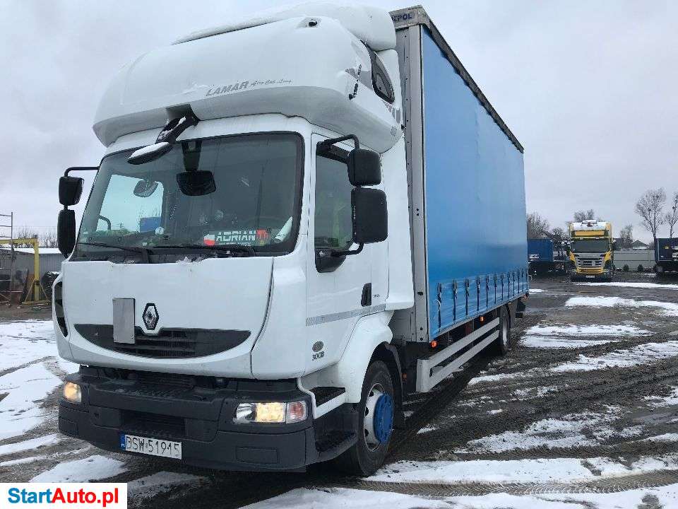 Renault MIDLUM 300 * 9000 KG ŁADOWNOŚĆ * WINDA ZAŁADUNKOWA * FIRANKA