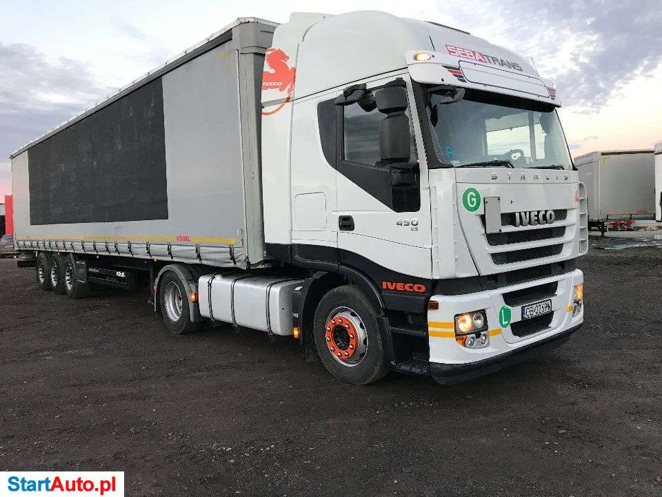 Iveco DZIERŻAWA KOMPLET Z NACZEPĄ* EURO 5 * STANDRAD * WYNAJEM 6 TYS ZŁ MIESIĄC