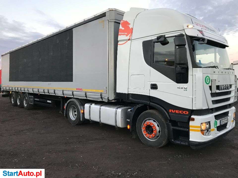 Iveco DZIERŻAWA KOMPLET Z NACZEPĄ* EURO 5 * STANDRAD * WYNAJEM 6 TYS ZŁ MIESIĄC