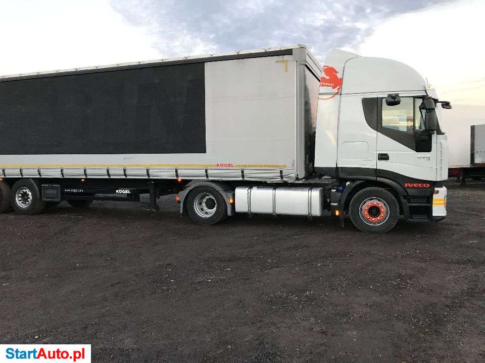 Iveco DZIERŻAWA KOMPLET Z NACZEPĄ* EURO 5 * STANDRAD * WYNAJEM 6 TYS ZŁ MIESIĄC