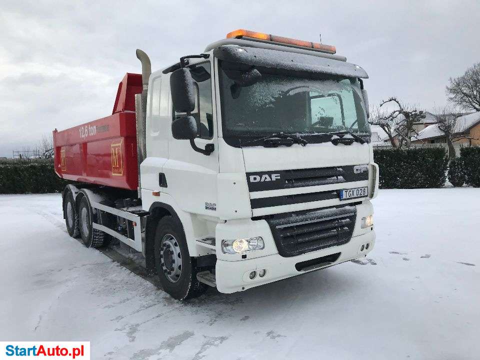 DAF CF 85 460 * WYWROTKA 6X4 * SPROWADZONA Z SZWECJI * STAN IDEALNY