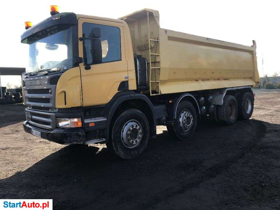 Scania 8X4 * WYWROTKA * TACHO NA TARCZKI * ZADBANA