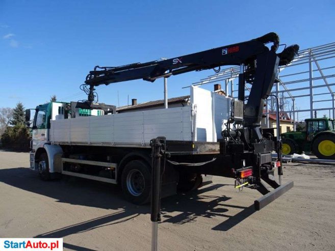 Mercedes-Benz AXOR 1833 WYWROTKA Z URZĄDZENIEM DŻWIGOWYM HIAB 122