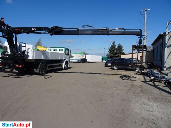 Mercedes-Benz AXOR 1833 WYWROTKA Z URZĄDZENIEM DŻWIGOWYM HIAB 122