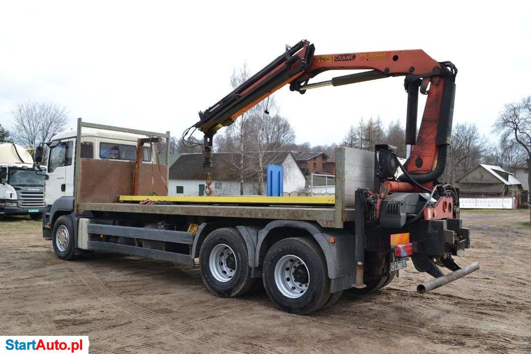 MAN TGA 26.440 6×4 DZWIG PALFINGER PK 16502 5 I 6 FUNKCJA RADIO