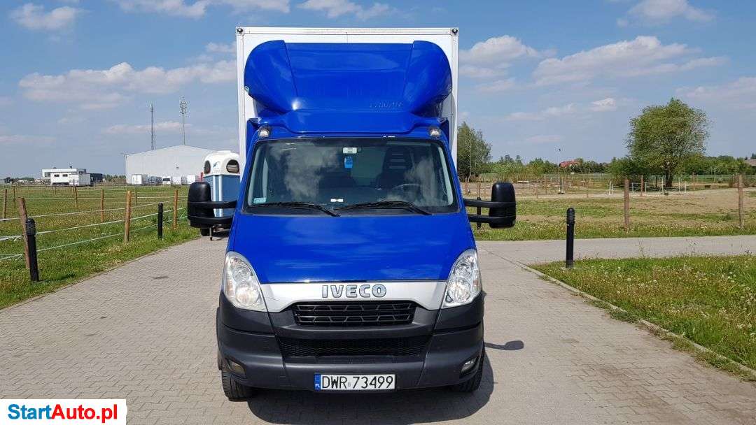 Iveco 70C17 Kontener 10 Palet Z Windą 1000kg, Salon Polska