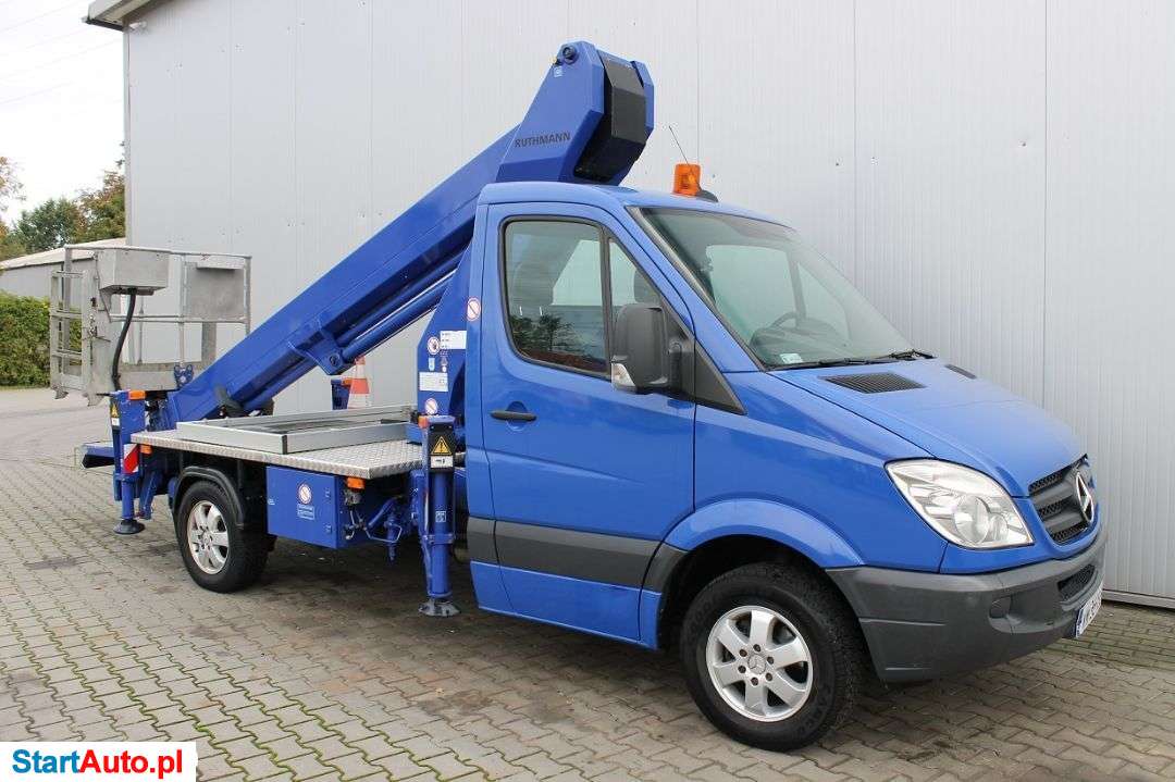Mercedes-Benz RUTHMANN TB 220 Podnośnik Koszowy ZWYŻKA 22 M Jak WUMAG MULTITEL GSR CTE