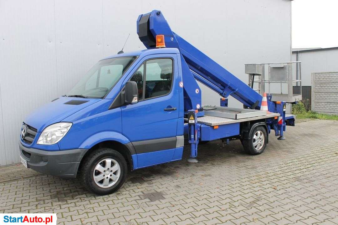 Mercedes-Benz RUTHMANN TB 220 Podnośnik Koszowy ZWYŻKA 22 M Jak WUMAG MULTITEL GSR CTE