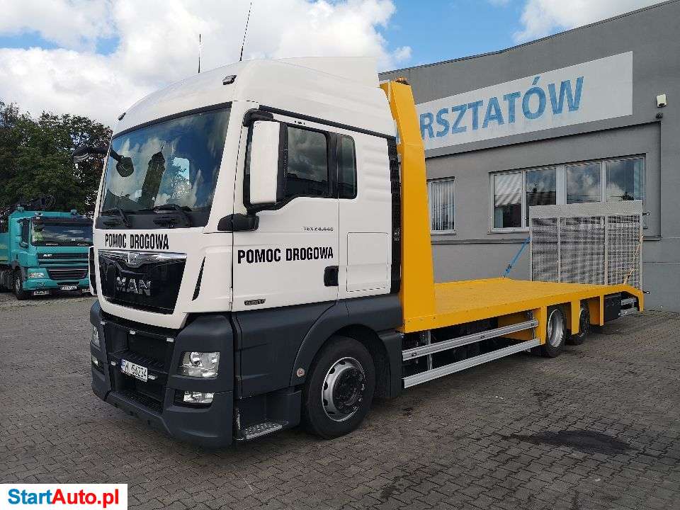 MAN TGX 24.440 Pomoc Drogowa Najazd Laweta