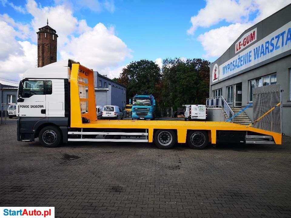 MAN TGX 24.440 Pomoc Drogowa Najazd Laweta