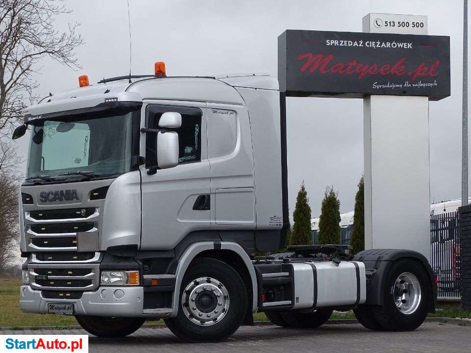 Scania R 450 / RETARDER / HYDRAULIKA DO WYWROTU / NISKA KABINA CR 19 / EURO 6 /