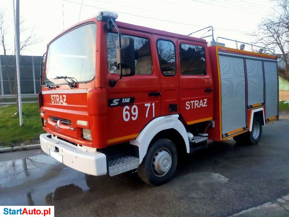 Renault Midliner S150 GLBA Straż Strażacki Pożarniczy OSP Gaśniczy