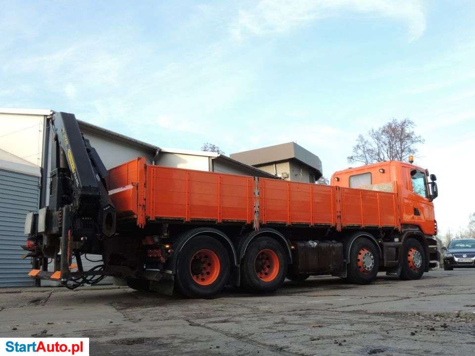 Scania Scania R420 Wywrotka / Żuraw PALFINGER PK12502 , 2006rok , 420KM