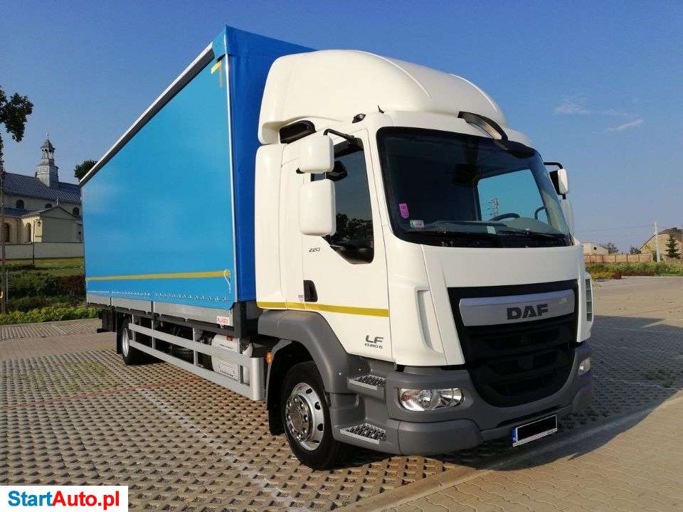 DAF LF 250.16 Euro 6 Firana MANUAL JAK NOWY