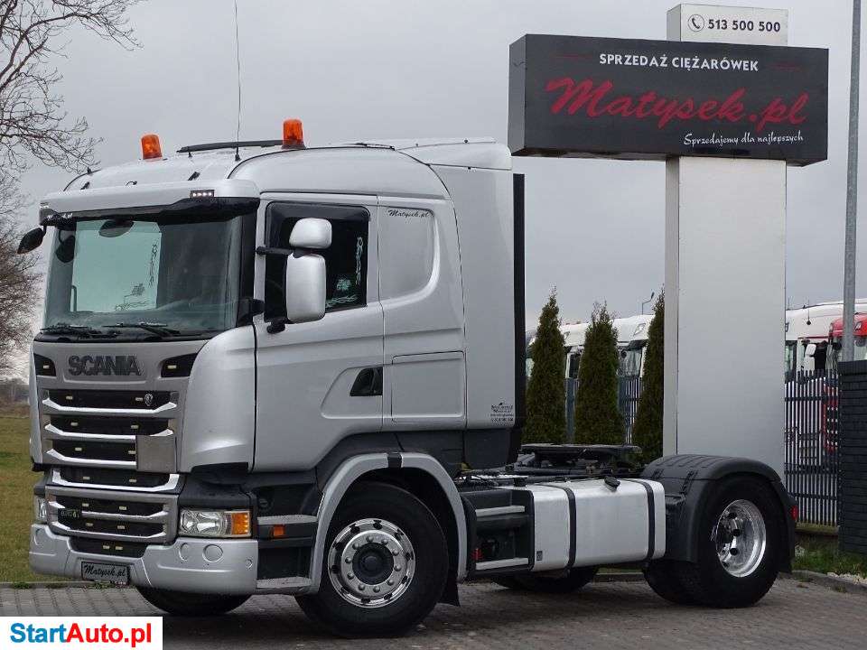 Scania R 450 / RETARDER / HYDRAULIKA DO WYWROTU / NISKA KABINA CR 19 / EURO 6 /