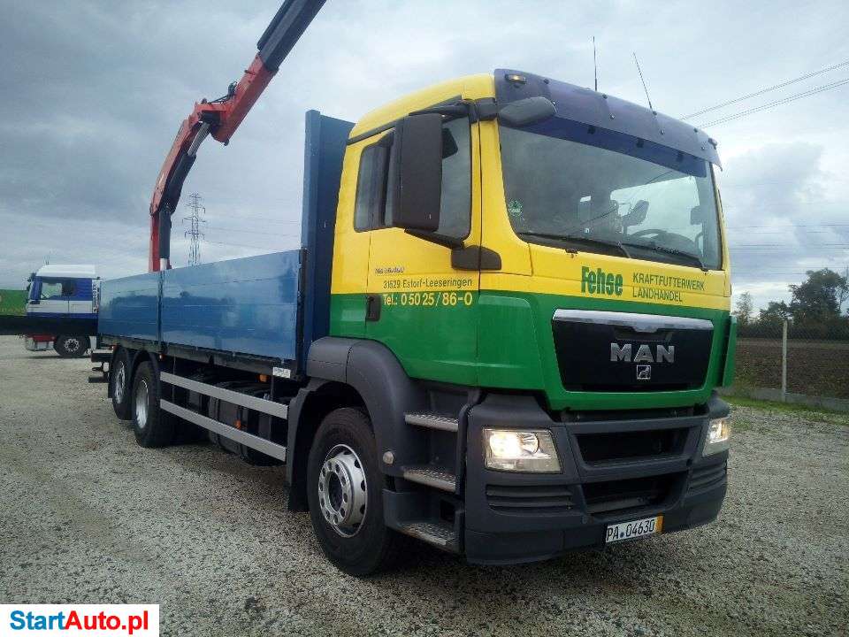 MAN 26440 6×2 Sprowadzony HDS Palfinger18500