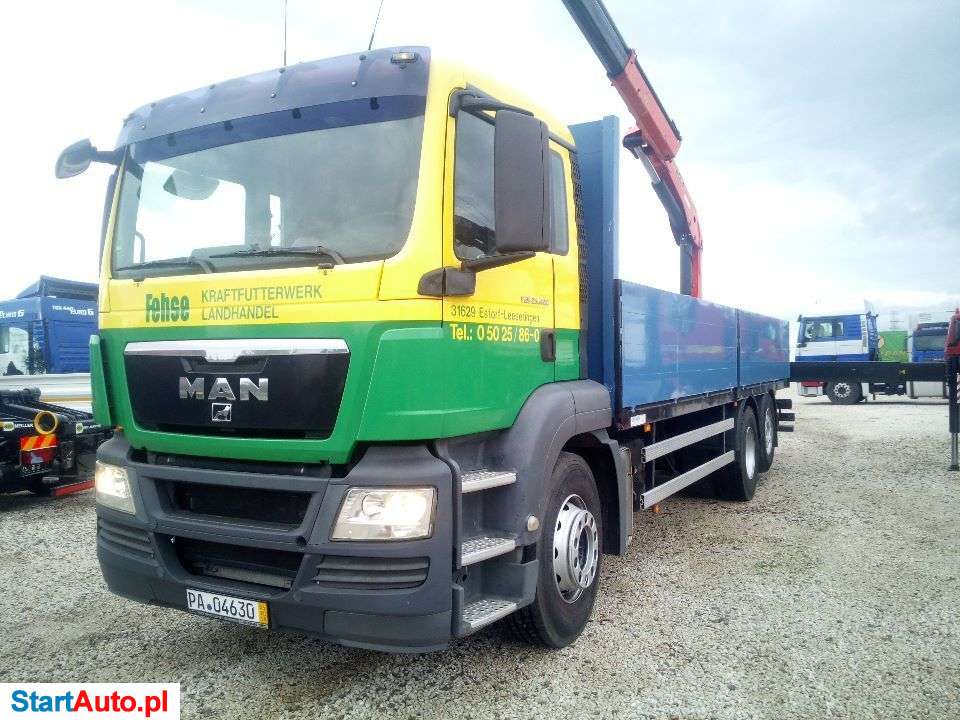MAN 26440 6×2 Sprowadzony HDS Palfinger18500
