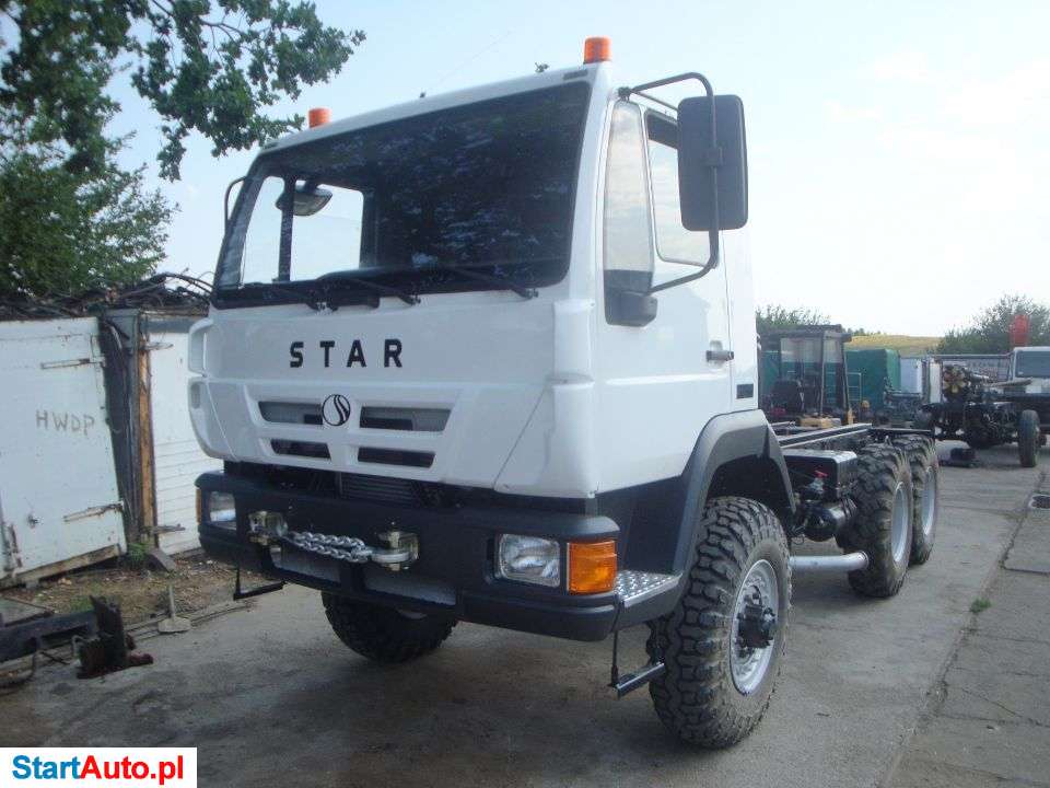 Star 266 MODERNIZACJA 6×6 MAN POD ZABUDOWĘ HDS HIAB HMF PALFINGER