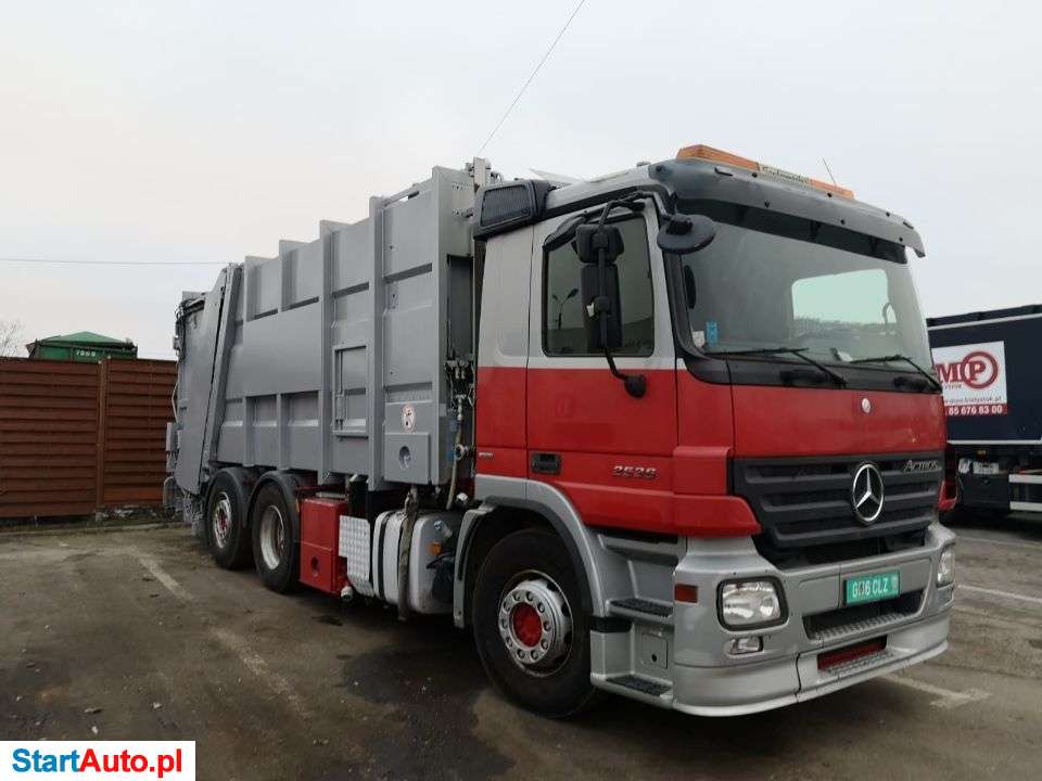 Mercedes-Benz Actros * 2536 * 6×2 * Śmieciarko – Myjka * Euro 5 *