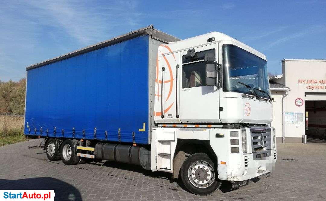 Renault Magnum 440 DXI Rama Plandeka Firanka Zsuwany Dach