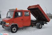 Mercedes-Benz VARIO 814 DUBEL KABINA DOKA MEILLER KIPPER KIPER WYWROTKA 3 STRONNA